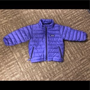 EUC Purple Patagonia Down Sweater size 2T